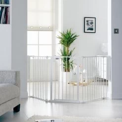 Noma Wit 5-Delige Kamerverdeler En Traphek Veiligheidshek 94047 -Mini Wereld Verkoop 26552 noma 5 delig traphek kamerverdeler 2 4