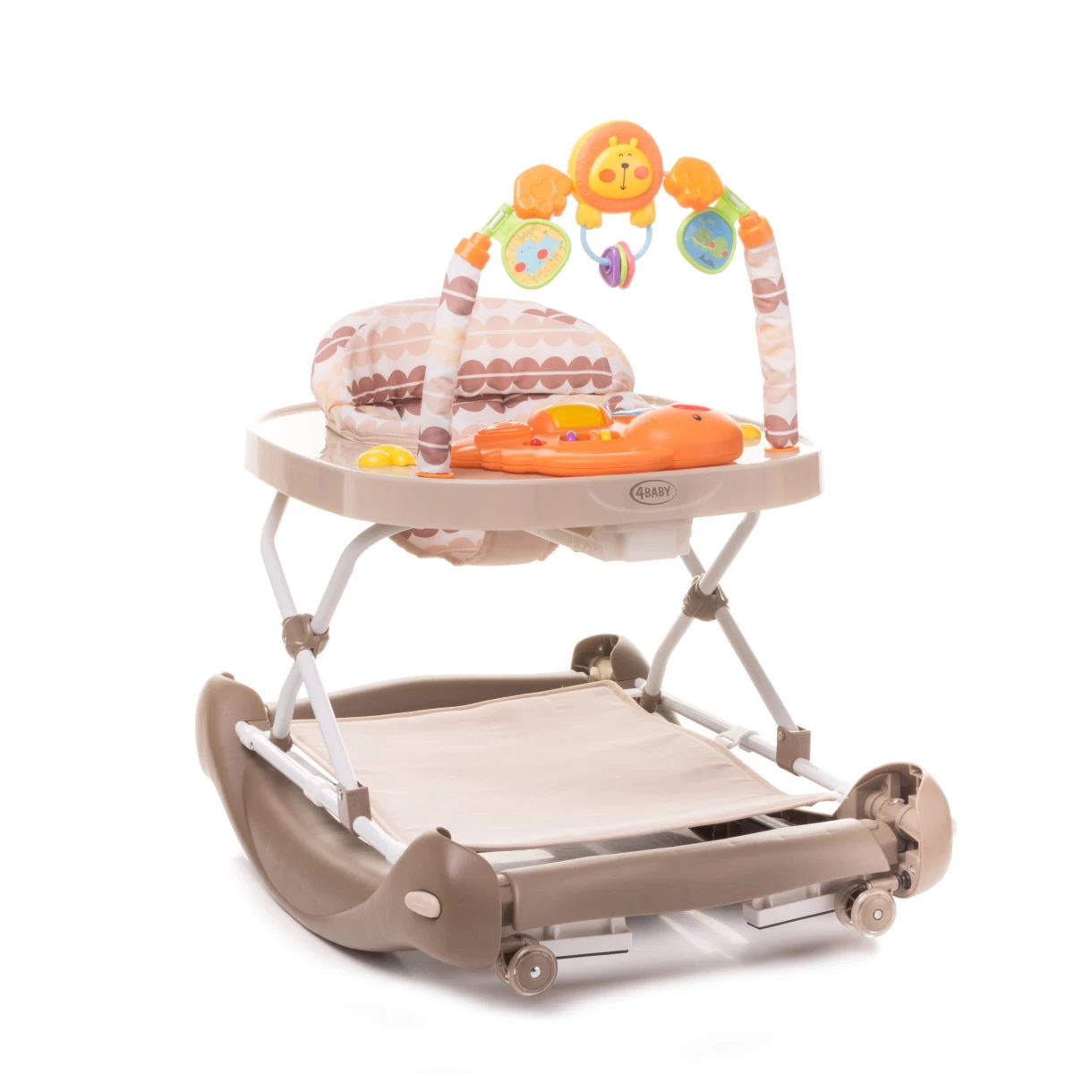 4Baby Swing'n Push Camel 3- In-1 Loopstoel Met Schommelfunctie 6 4Baby Swing'n Push Camel 3- In-1 Loopstoel Met Schommelfunctie - Afbeelding 4