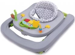 4Baby Walk 'n Push Grey Loopstoel 7039 -Mini Wereld Verkoop 4baby walk n push grey loopstoel 7039 6