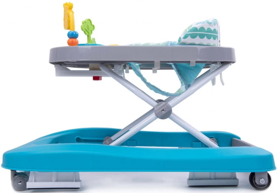 4Baby Walk 'n Push Turquoise Loopstoel 7046 5 4Baby Walk 'n Push Turquoise Loopstoel 7046 - Afbeelding 3