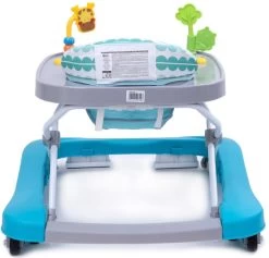 4Baby Walk 'n Push Turquoise Loopstoel 7046 12 4Baby Walk 'n Push Turquoise Loopstoel 7046 -Mini Wereld Verkoop 4baby walk n push turquoise loopstoel 7046 4