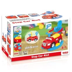 Dolu Step Car 4-in-1 Loopauto 8035 -Mini Wereld Verkoop 8035 3d