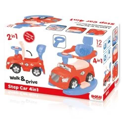 Dolu Step Car 4-in-1 Loopauto 8035 -Mini Wereld Verkoop 8035 3d back