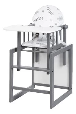 MamaLoes Grijs Lily Kinderstoel