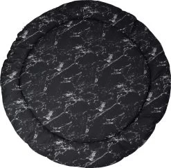 MamaLoes Marmer Zwart 90 Cm Rond Boxkleed ML020207