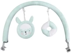 Momi Glossy Lama Bouncer Wipstoel BULE00005 -Mini Wereld Verkoop Momi Glossy Lama Wipstoel BULE00005 3