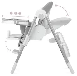 Momi Yumtis Light Grey Kinderstoel KRKA00002 -Mini Wereld Verkoop Momi Yumtis Light Grey Kinderstoel KRKA00002 4