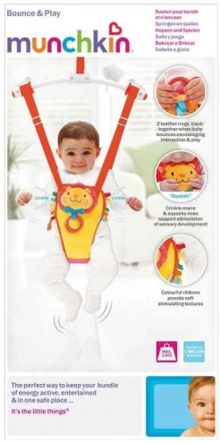 Munchkin Bounce And Play Deurbouncer Springstoel 051226 -Mini Wereld Verkoop Munchkin Bounce And Play 7