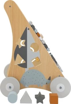 Tryco Houten Activiteiten Loopwagen TR-303012 16 Tryco Houten Activiteiten Loopwagen TR-303012 -Mini Wereld Verkoop Tryco Houten Activiteiten Loopwagen TR 303012 02