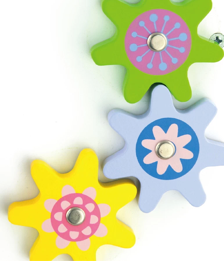 Viga Activity Walker Roze Houten Loopwagen 50178 5 Viga Activity Walker Roze Houten Loopwagen 50178 - Afbeelding 3