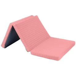 Albero Mio Stripe Pink 60 X 120 Cm Opvouwbaar Matras In Tas