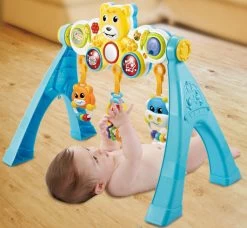Bo Jungle B-Activity Arch Music & Lights Bear Babygym B910100 -Mini Wereld Verkoop b activity bear
