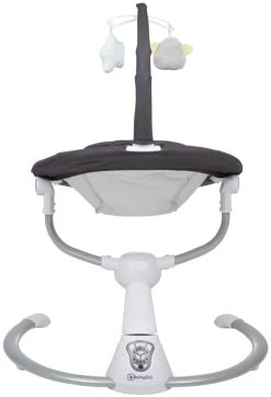 Babygo Homey Set Black/White Babyschommel En Kinderstoel 19014 -Mini Wereld Verkoop babygo homey black swing babyschommel 190 1 5 1 3