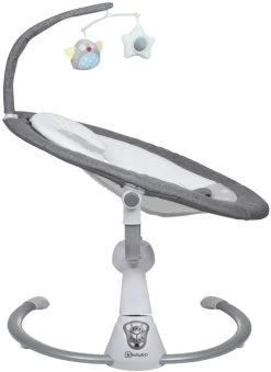 BabyGo Homey Grey Swing Babyschommel 190-2 -Mini Wereld Verkoop babygo homey grey swing babyschommel 109 2 3