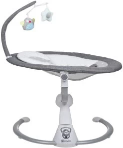 BabyGo Homey Grey Swing Babyschommel 190-2 -Mini Wereld Verkoop babygo homey grey swing babyschommel 109 2 4