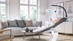 Babygo Homey Set Black/Nature Babyschommel En Kinderstoel 19011 -Mini Wereld Verkoop babygo homey swing babyschommel 2 1 1