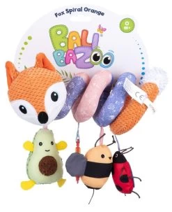 Bali Bazoo Fox Boxspiraal 110037 -Mini Wereld Verkoop bali bazoo fox orange boxspiraal 110037 4