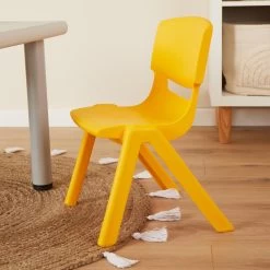 Bieco Geel Kunststof Kinderstoeltje 04000001 -Mini Wereld Verkoop bieco geel kunststof kinderstoeltje 04000001 5
