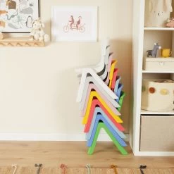 Bieco Ice Grijs Kunststof Kinderstoeltje 04201808 -Mini Wereld Verkoop bieco kunststof kinderstoeltje