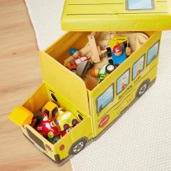 Bieco School Bus Opbergbox 04000506 -Mini Wereld Verkoop bieco school bus opbergbox 04000506 4