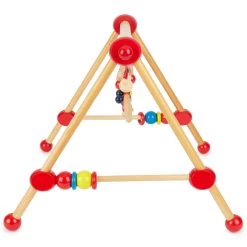 Bieco Toys My First Gym Red Houten Babygym 23000004 -Mini Wereld Verkoop bieco toys my first gym red houten babygym 23000004 3