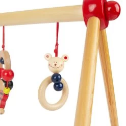 Bieco Toys My First Gym Red Houten Babygym 23000004 -Mini Wereld Verkoop bieco toys my first gym red houten babygym 23000004 6