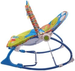 Eco Toys Blue Frog 0-18 Kg Wipstoel HC305580 -Mini Wereld Verkoop blauwe infant to toddler wipstoel 1 1