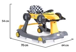 Cangaroo Daytonna Geel Loopstoel 109180 20 Cangaroo Daytonna Geel Loopstoel 109180 -Mini Wereld Verkoop cangaroo daytonna geel loopwagen 109180 9
