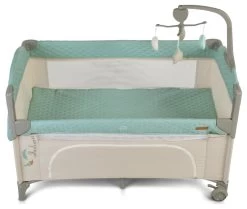 Cangaroo Indiana Mint Campingbed -Mini Wereld Verkoop cangaroo indiana mint campingbed 4