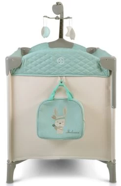 Cangaroo Indiana Mint Campingbed -Mini Wereld Verkoop cangaroo indiana mint campingbed 5