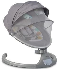 Cangaroo ISwing Light Grey Babyschommel 8116 -Mini Wereld Verkoop cangaroo iswing light grey babyschommel 8116 2