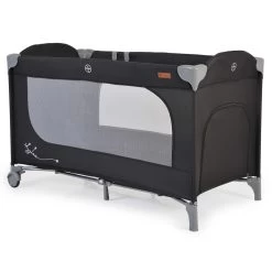 Cangaroo Skyglow 2 Black Campingbed Incl. Bodemverhoger -Mini Wereld Verkoop cangaroo skyglow 2 black campingbed 3