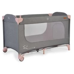 Cangaroo Skyglow 2 Pink Campingbed Incl. Bodemverhoger -Mini Wereld Verkoop cangaroo skyglow 2 pink campingbed 3