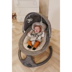 Ding Hugg Grey Swing Babyschommel DI-938411 -Mini Wereld Verkoop ding hugg grey swing babyschommel 12
