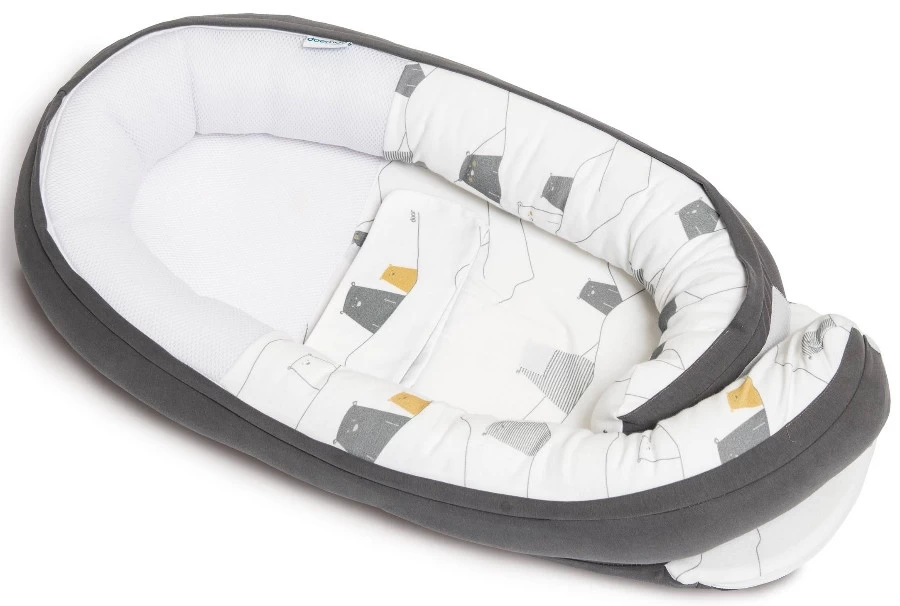 Doomoo Cocoon Bear Grey Babynest CO 03 6 Doomoo Cocoon Bear Grey Babynest CO 03 - Afbeelding 4