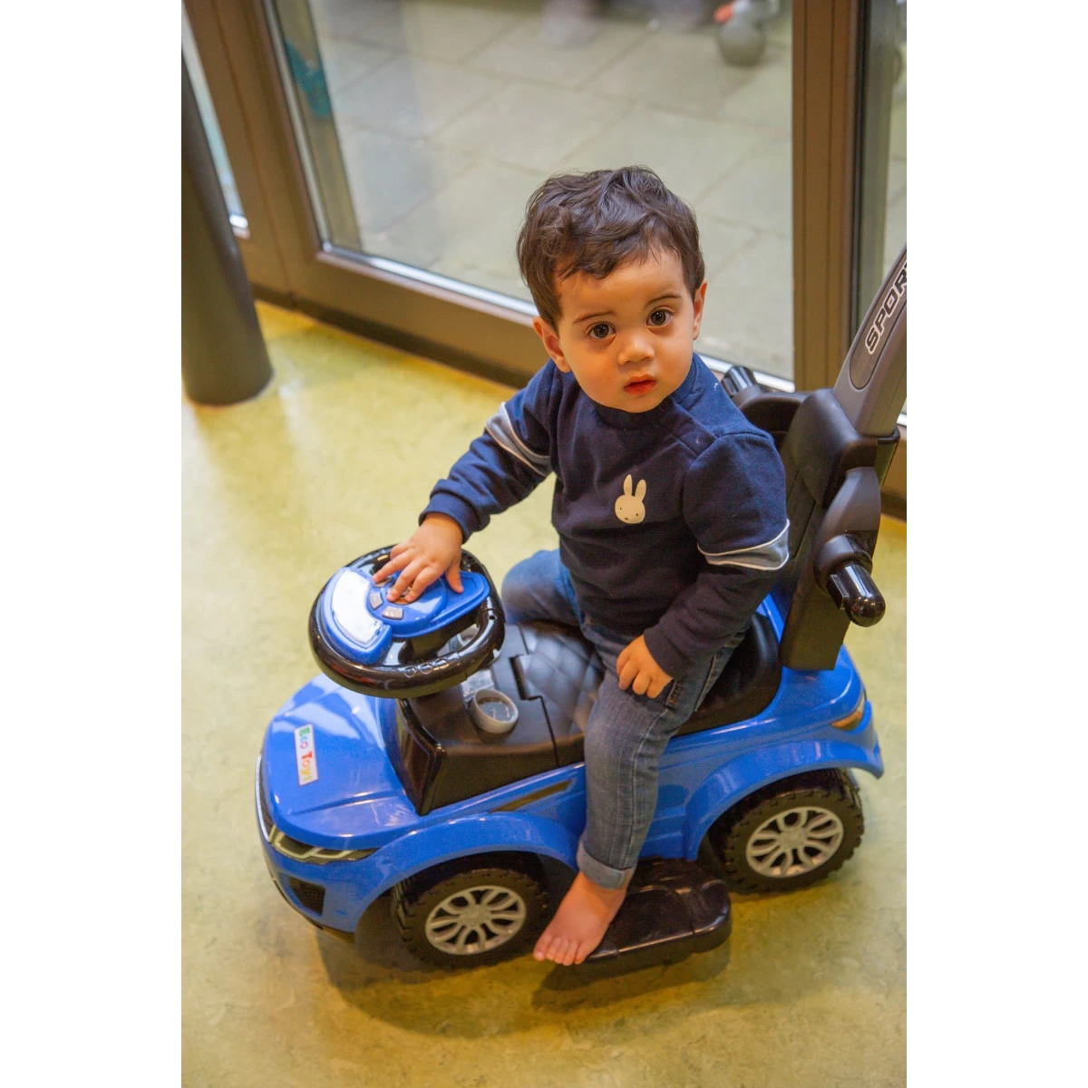 Eco Toys Sport Car Blauw 3-in-1 Loopauto HZ8W416 - Afbeelding 6