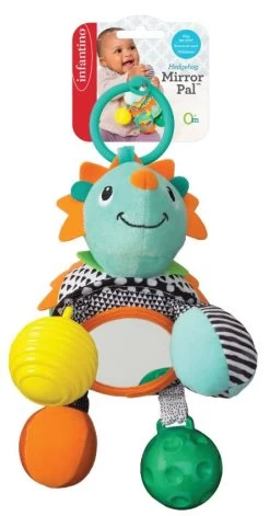 Infantino Mirror Egel Buggyspeeltje BK-216323 -Mini Wereld Verkoop infantino mirror egel speeltje bk 216323 1