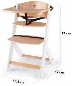 Kinderkraft Enock Grijs Meegroei Kinderstoel KKKENOCGRYF000 -Mini Wereld Verkoop kinderkraft enock wit meegroei kinderstoel kkkenocnat0000 7 1