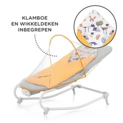 Kinderkraft Felio 2 Forest Yellow Bouncer Wipstoel KBFELI20YEL0000 -Mini Wereld Verkoop kinderkraft felio 2 forrest yellow bouncer wipstoel kbfeli20yel0000 5