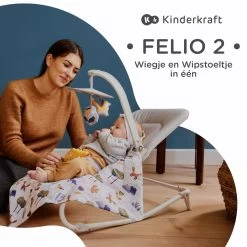 Kinderkraft Felio 2 Peony Rose Bouncer Wipstoel KBFELI20PNK0000 -Mini Wereld Verkoop kinderkraft felio 2 peony rose bouncer wipstoel kbfeli20pnk0000 10