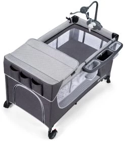 Kinderkraft Leody Pink Campingbed Met Accessoires KCLEOD00PNK00AC -Mini Wereld Verkoop kinderkraft leody campingbed met accessoires 1920x1920 1