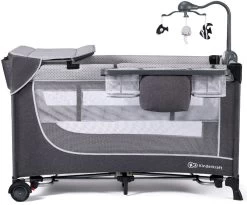 Kinderkraft Leody Grey Campingbed Met Accessoires KCLEOD00GRY00AC -Mini Wereld Verkoop kinderkraft leody grey campingbed met accessoires kcleod00gry00ac 1 1920x1920