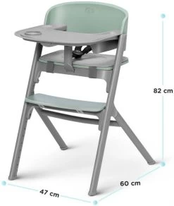 Kinderkraft Livy Olive Green 4-in-1 Meegroeistoel KHLIVY00GRE0000 -Mini Wereld Verkoop kinderkraft livy olive green 4