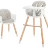 Kinderkraft Sienna Grey 2-in-1 Kinderstoel KKKSIENGRY0000 -Mini Wereld Verkoop kinderkraft sienna grey kinderstoel kkksiengry0000 1