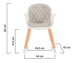 Kinderkraft Sienna Grey 2-in-1 Kinderstoel KKKSIENGRY0000 -Mini Wereld Verkoop kinderkraft sienna grey kinderstoel kkksiengry0000 11