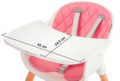 Kinderkraft Sienna Pink 2-in-1 Kinderstoel KKKSIENPNK0000 -Mini Wereld Verkoop kinderkraft sienna pink kinderstoel kkksienpnk0000 11
