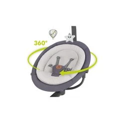 Lionelo Rina Concrete Grey Babyschommel LO-RINA -Mini Wereld Verkoop lionelo rina concrete grey babyschommel lo rina 5