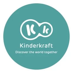 Kinderkraft Enock Wit/Naturel Houten Meegroei Kinderstoel KKKENOCWHT0000 -Mini Wereld Verkoop logo kinderkraft 1 6 2