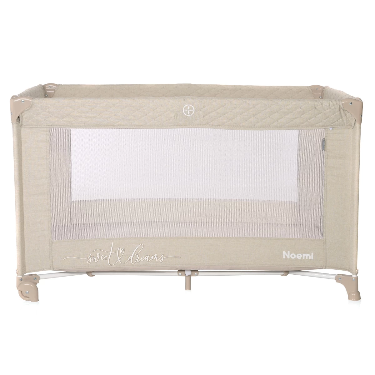Lorelli Noemi Fog Beige Campingbed 1008054-2217 4 Lorelli Noemi Fog Beige Campingbed 1008054-2217 - Afbeelding 2