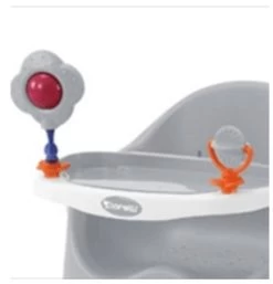 Lorelli Pixi Grey & White Kinderstoel 1010028-0003 -Mini Wereld Verkoop lorelli pixi 3